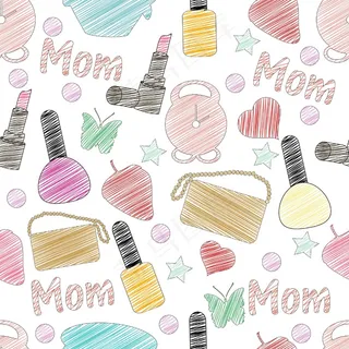 母亲节庆祝活动的无缝模式