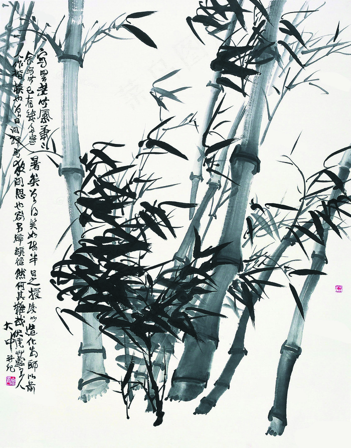 高风雅趣 国画图片