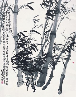 高风雅趣 国画图片