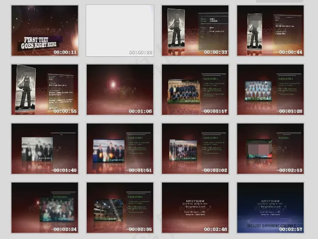 图片介绍AE模板