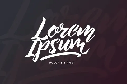 女装T恤文字图案个性手写字体