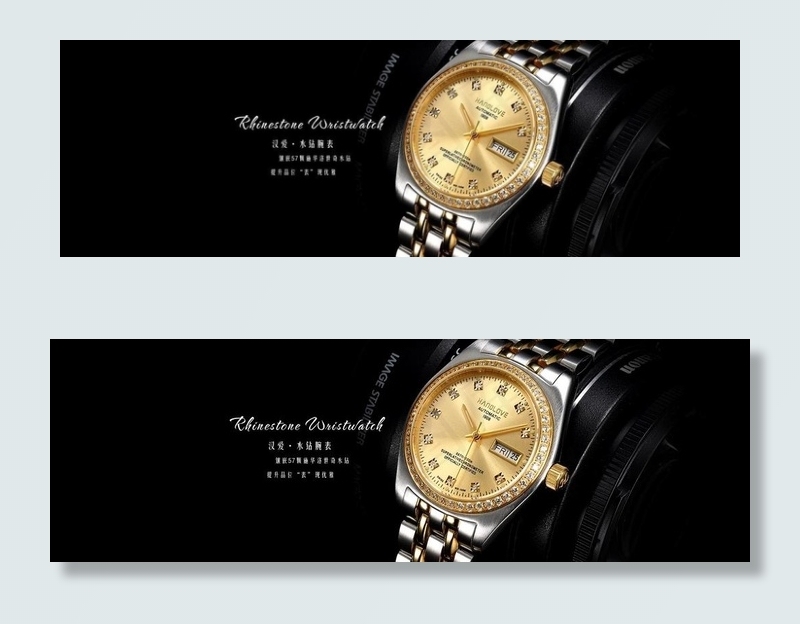 大气手表广告图