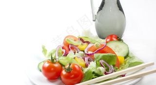 西餐蔬菜沙拉图片