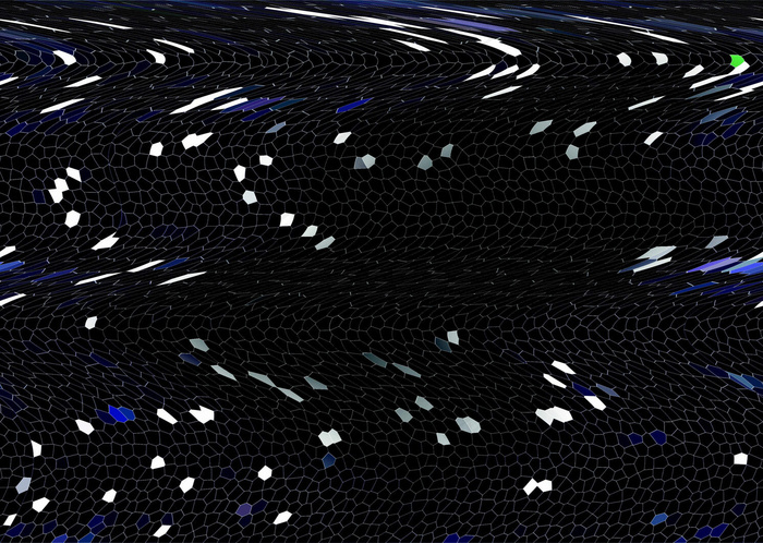 夜空光点