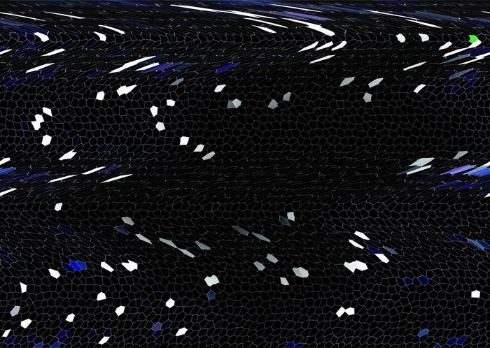 夜空光点