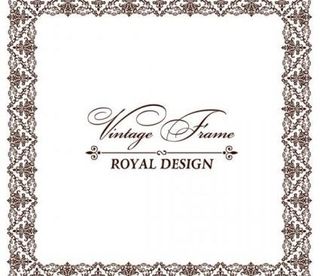 欧式花纹花边05矢量