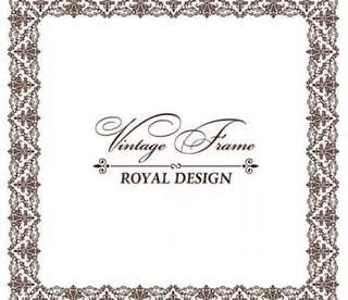 欧式花纹花边05矢量