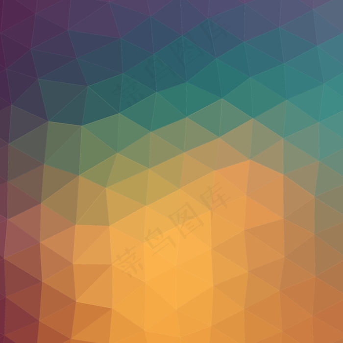 为你的文字复古三角背景的地方几何形...