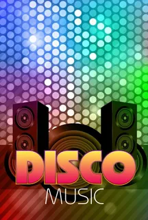 迪斯科舞厅背景图片