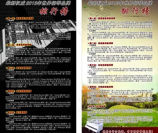 钢琴排行榜图片