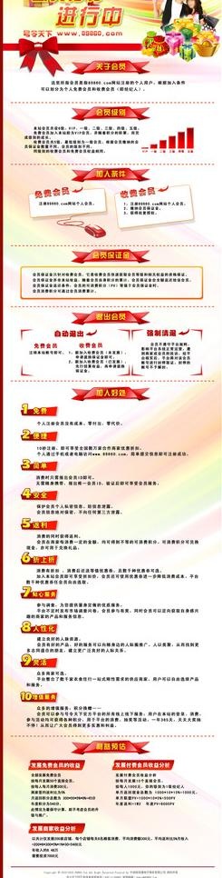 会员专题页面图片psd模版下载