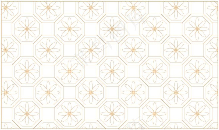 八边形花色背景底图