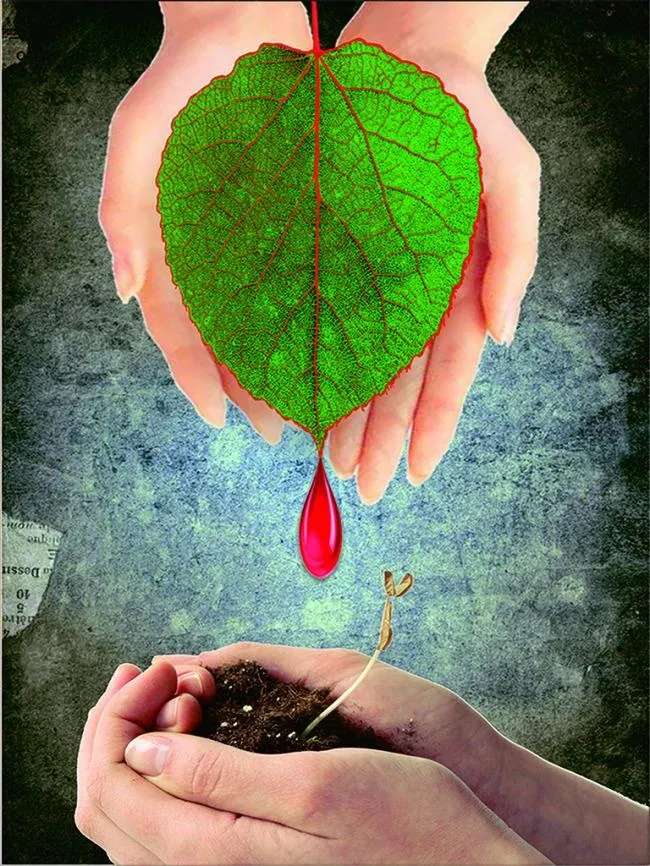 614无偿献血海报设计(210X297)cdr矢量模版下载