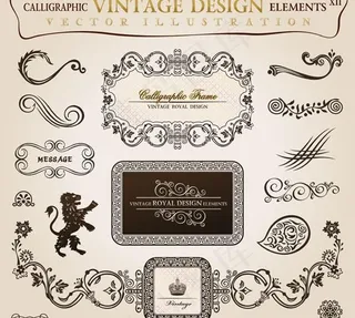 欧式花纹花边图片