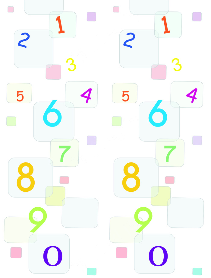 数字移门背景图案