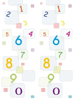 数字移门背景图案 数字移门背景图案