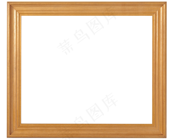 简单大方木质相框图片