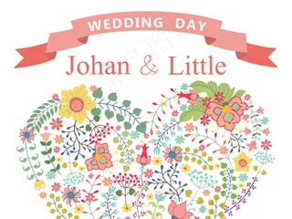 2017时尚小清新花纹矢量背景边框...