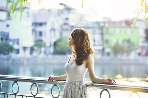 唯美美女头像图片