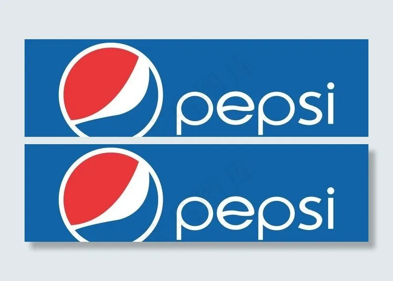 百事可乐 pepsi 新标志图片ai矢量模版下载