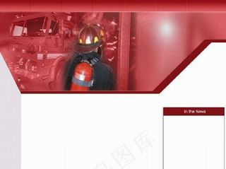 消防员模板