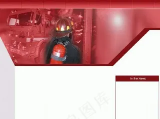 消防员模板