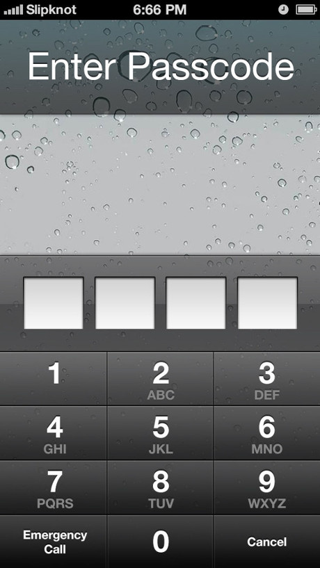 苹果iPhone5屏幕锁GUI素材psd模版下载