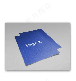 高端大气海报传单展示样机