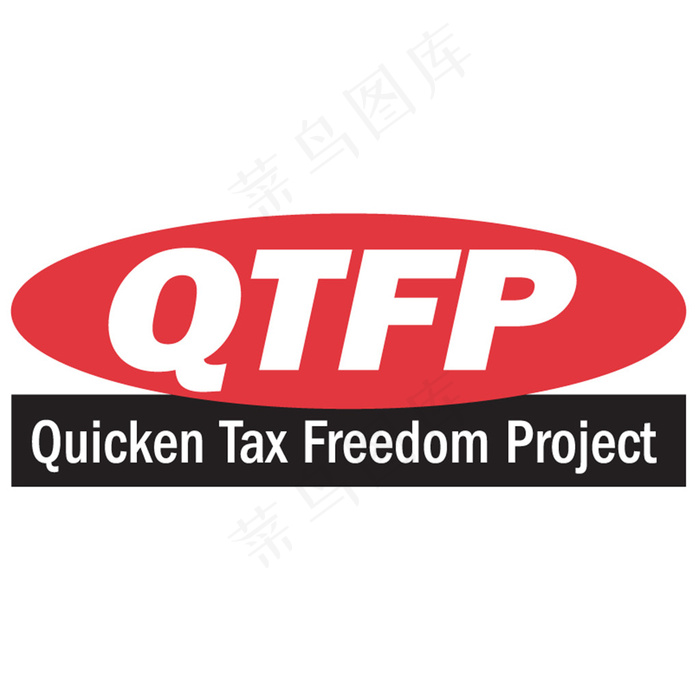QTFP简易logo设计欣赏ai矢量模版下载