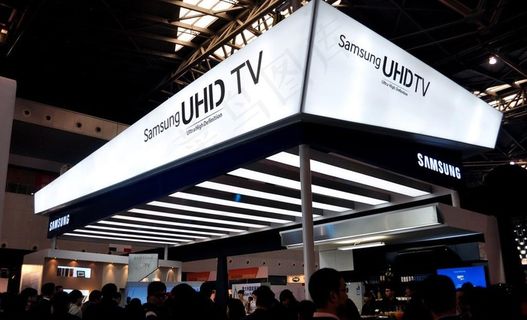 三星电视展位图片