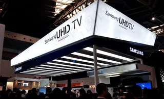 三星电视展位图片