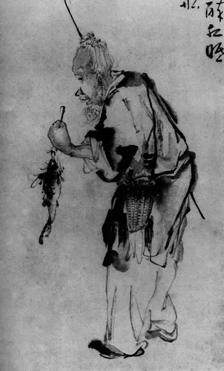 写意古代人物 国画_0045