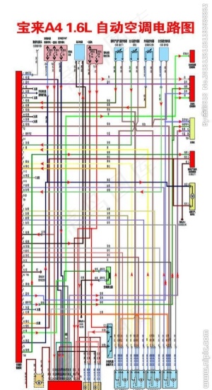 宝来A4自动空调电路