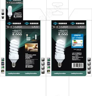 斯嘉丽节能灯盒图片