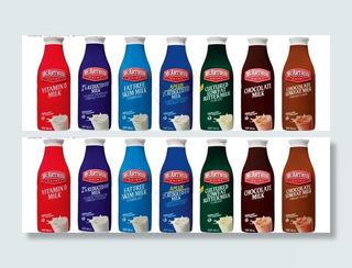 牛奶包装素材图片