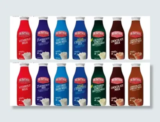 牛奶包装素材图片