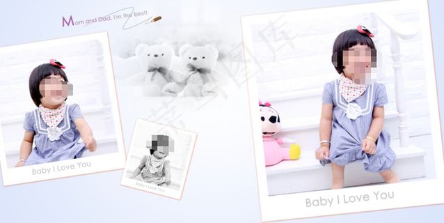 儿童相册模板素材下载