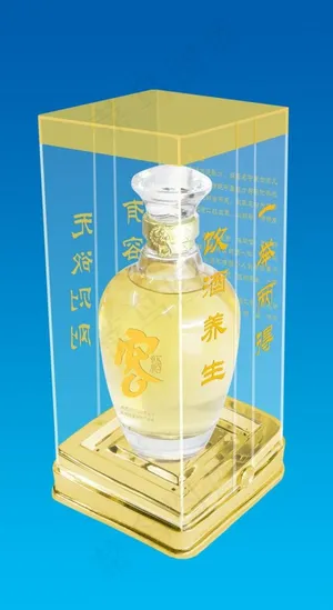 酒精美包装图片