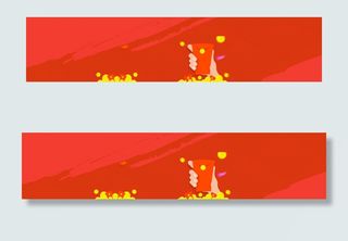 电商红包主题背景banner
