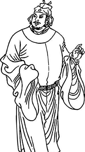 呼保义 宋江 水浒108将 矢量A...ai矢量模版下载