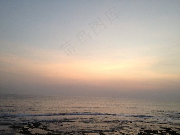 巴厘岛夕阳海景图片