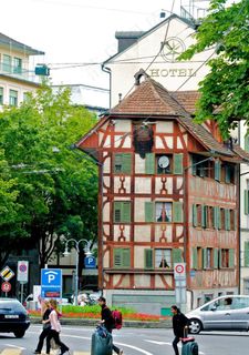 瑞士 伯爾尼 德國式骨架樓图片