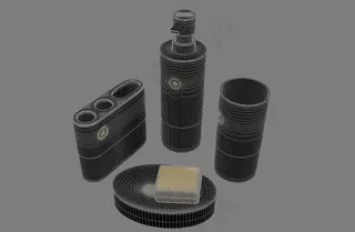 卫生间模型图片