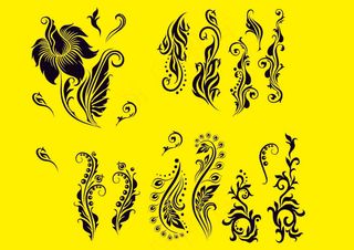 cdr素材花纹边框素材免费下载