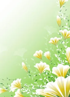 彩色花纹背景设计