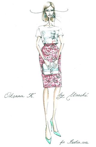 时尚女装设计图