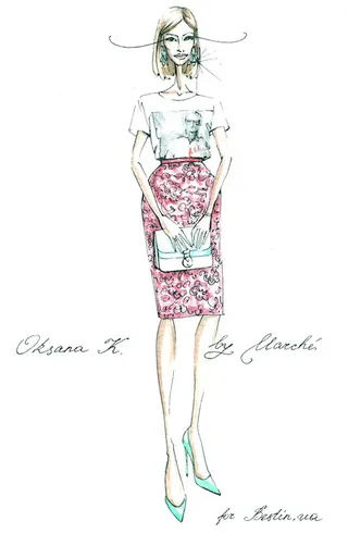 时尚女装设计图