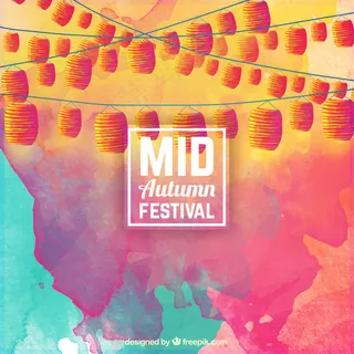 黄色背景矢量图