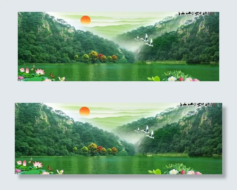 江山如画图片(5906X2362(DPI:300))psd模版下载