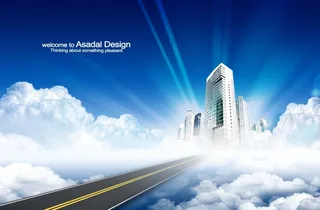 高清大气商务科技素材